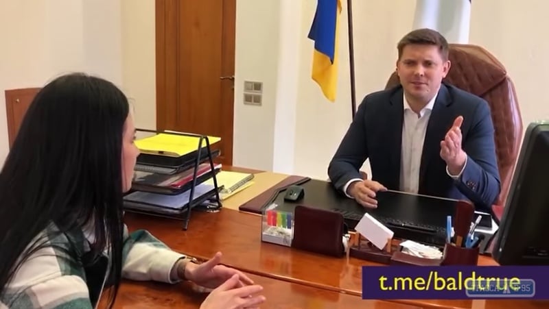 Скандал: одесский губернатор препятствовал журналистской деятельности. Видео