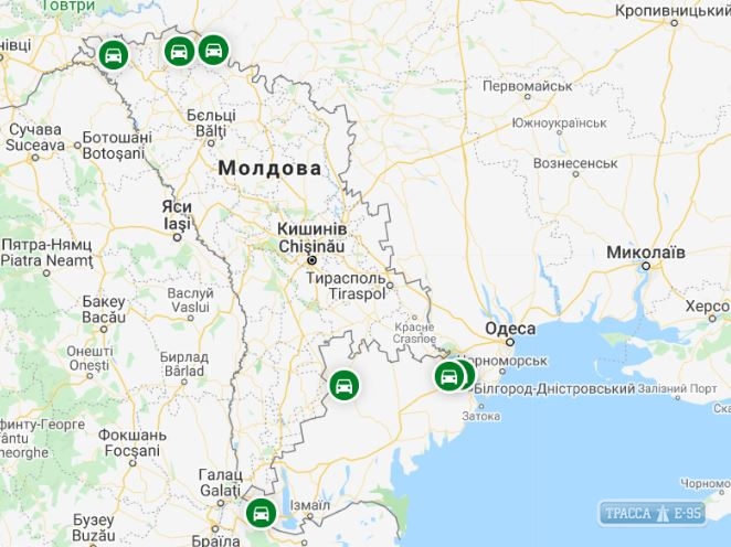Два пункта пропуска возобновили работу на границе Одесской области с Молдовой 