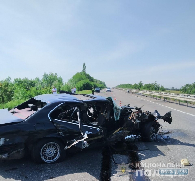 Водитель BMW погиб в Одесской области