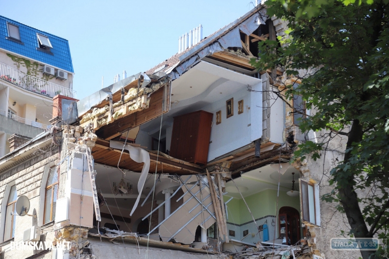 Труханов решил искать виновных в разрушении домов среди одесситов, занимающихся ремонтом