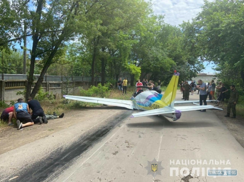 Самолет разбился в Одессе