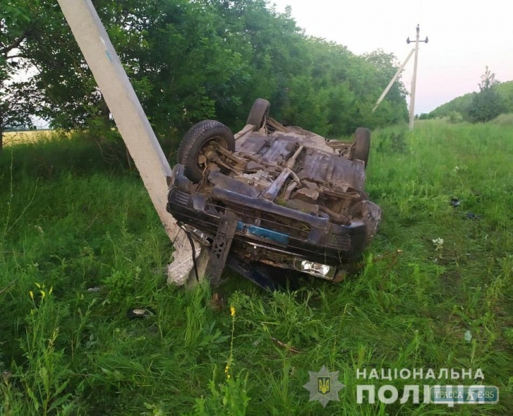 Пассажирка автомобиля погибла в ДТП в Одесской области