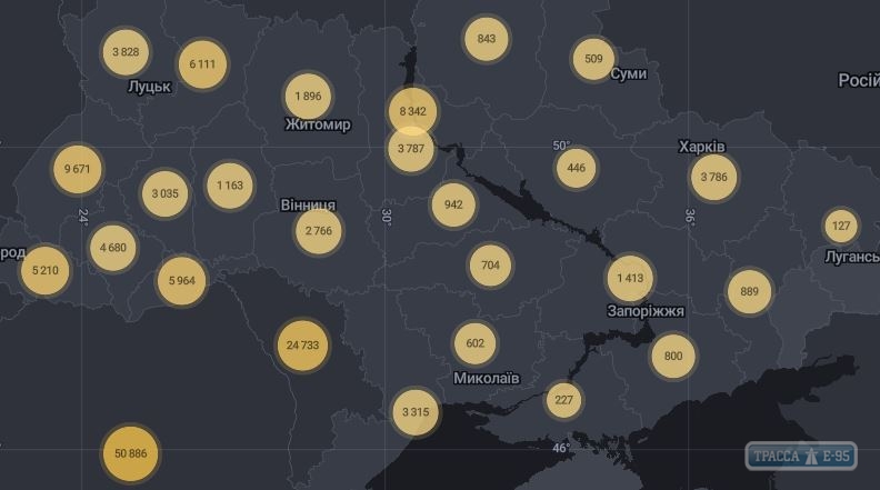 Рекордное количество случаев коронавируса выявлено за сутки в Одесской области и Украине
