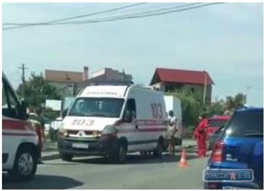 В аварии с лобовым столкновением в Одессе тяжело пострадали пятеро людей