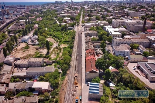 Движение городских автобусов возобновилось по спуску Маринеско в Одессе 