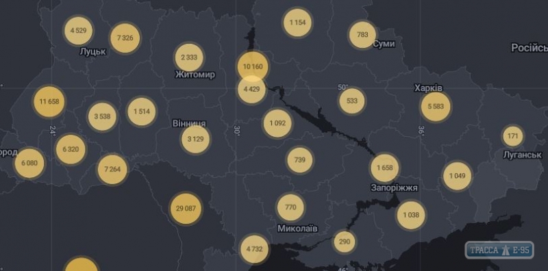 Антирекорд: 1732 случая коронавируса выявлены за сутки в Украине, 160 - в Одесской области