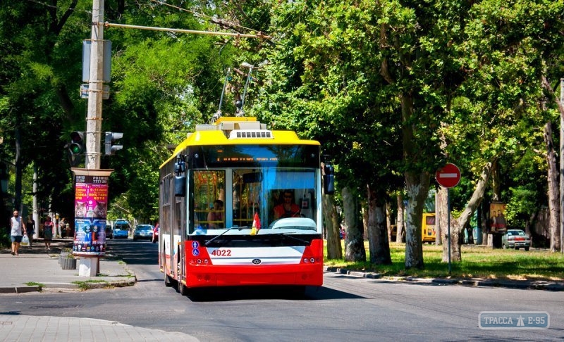 Одесский транспорт поменяет схему движения в связи с празднованием Дня города