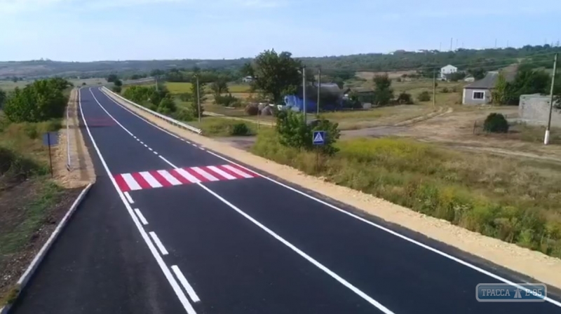 Завершился ремонт проблемного участка дороги в Березовском районе Одесской области (видео)