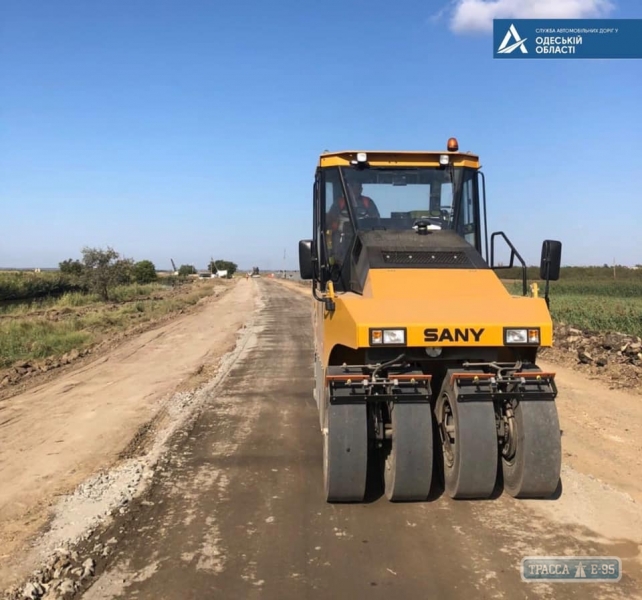 Ремонт дороги начался в Одесской области возле Килии
