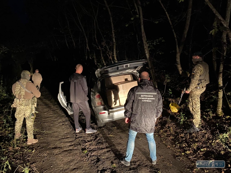 Пограничники со стрельбой задержали контрабандиста в Одесской области. Видео
