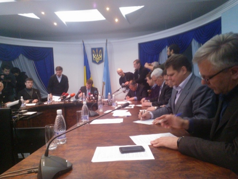 Одесская обладминистрация и оппозиционеры подписали мировое соглашение