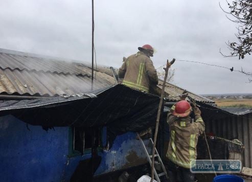 Двое детей погибли на пожаре в Одесской области