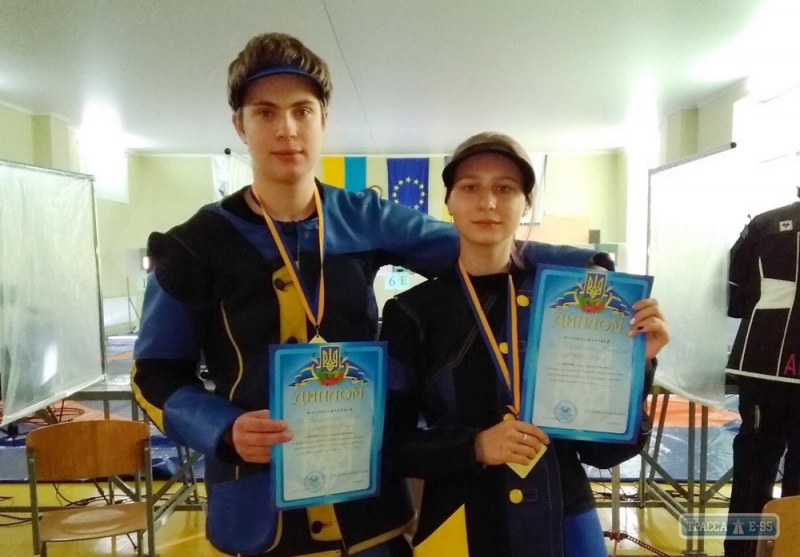 Одесские спортсмены-юниоры стали победителями на чемпионате Украины по пулевой стрельбе