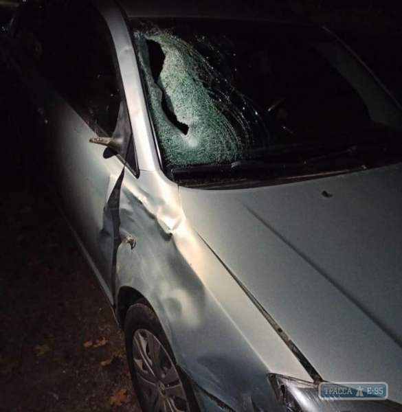 Автомобиль убил пешехода возле АЗС в Одесской области