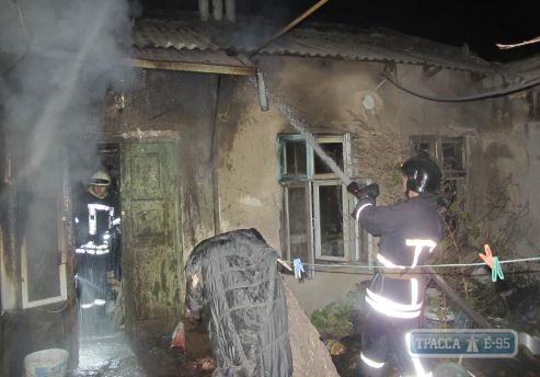 Женщина погибла в Одессе при пожаре 