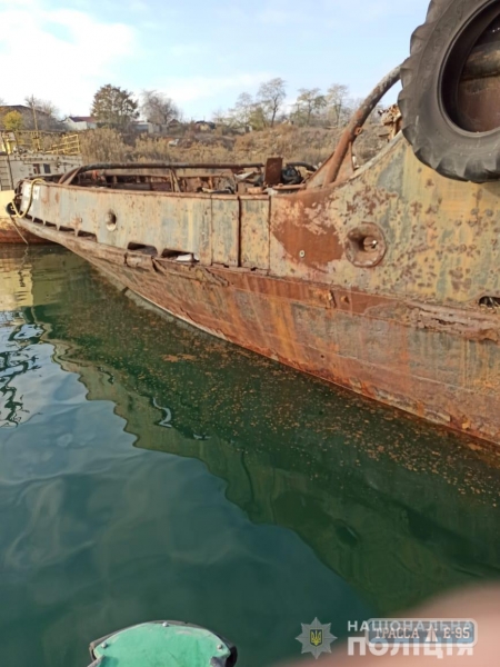 Полиция расследует факт разлива нефтепродуктов в море под Черноморском