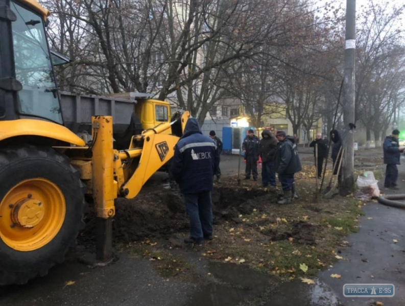 Авария оставила без воды целый город в Одесской области