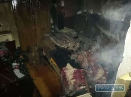 Мужчина погиб в Одессе в загоревшемся доме