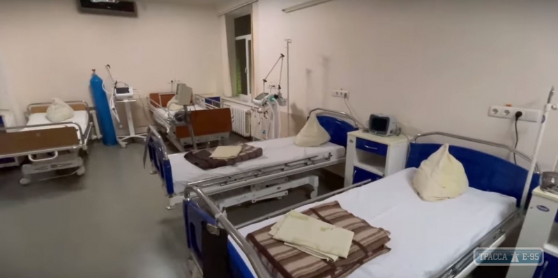 Новое отделение для больных COVID-19 открылось в Одессе. Видео