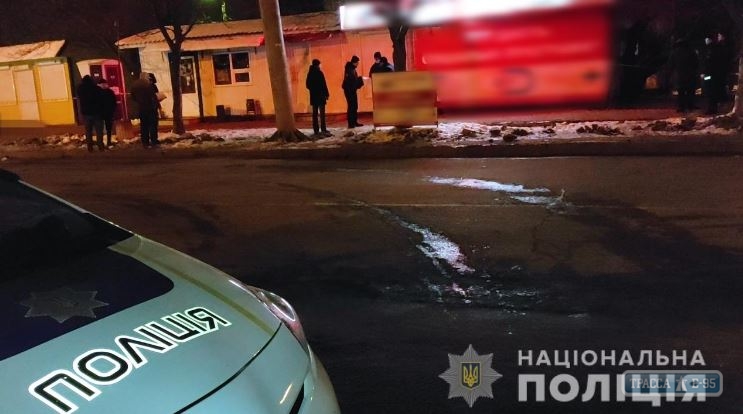 Убийство произошло ночью в Одессе на улице
