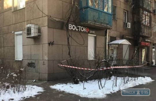 Ограбление банка произошло в Одессе