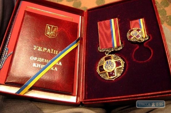 6 жителей Одесской области удостоились государственных наград