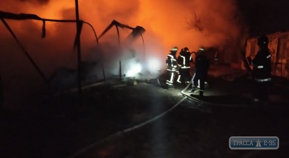 7 домов сгорели и 2 пострадали на базе отдыха в Одесской области