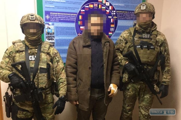 СБУ задержала в Одесской области командира разведывательно-диверсионной группы ЛНР. Видео