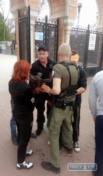 Массовая драка произошла в парке Преображенский в Одессе