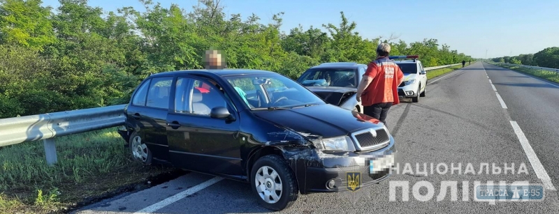 Пьяный водитель BMW избежал ответственности, сбежав с места ДТП в Одесской области. Видео