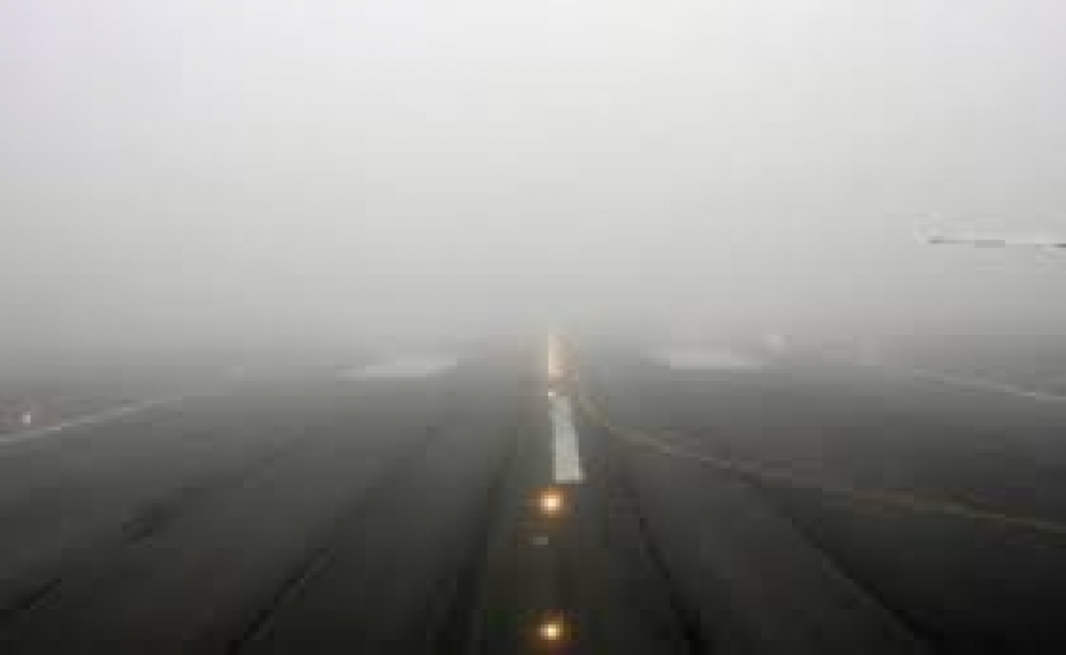 Одесский аэропорт вновь работает с перебоями из-за густого тумана