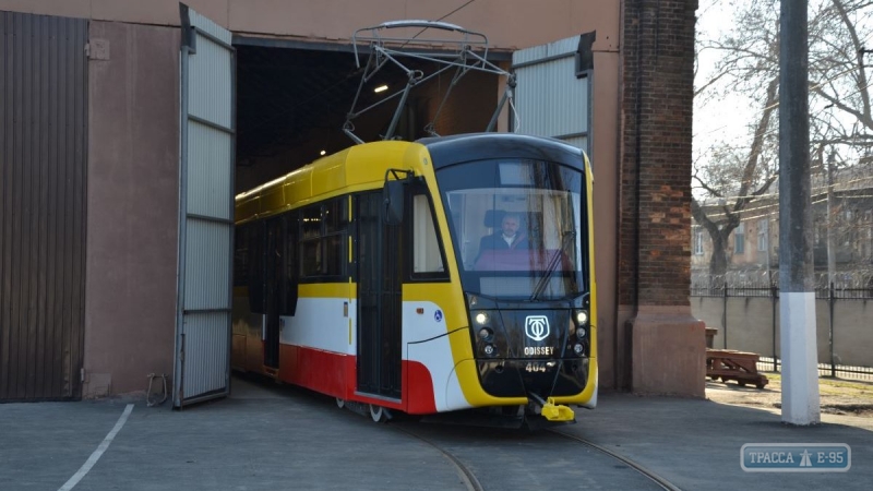 «Одесгорэлектротранс» планирует выпустить три трамвая и электробус до конца года