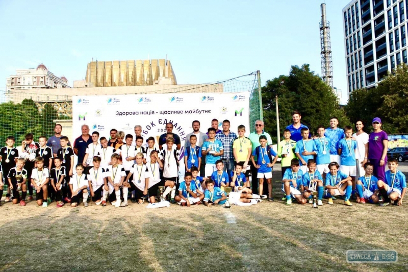 Юные футболисты Одесской области разыграли путевку в финал турнира «Кубок єднання - 2021»