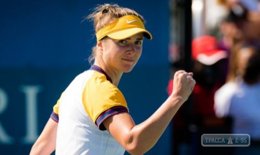 Свитолина победила соперницу из Чехии на престижном теннисном турнире в США