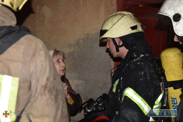 Мужчина погиб в результате пожара в центре Одессы