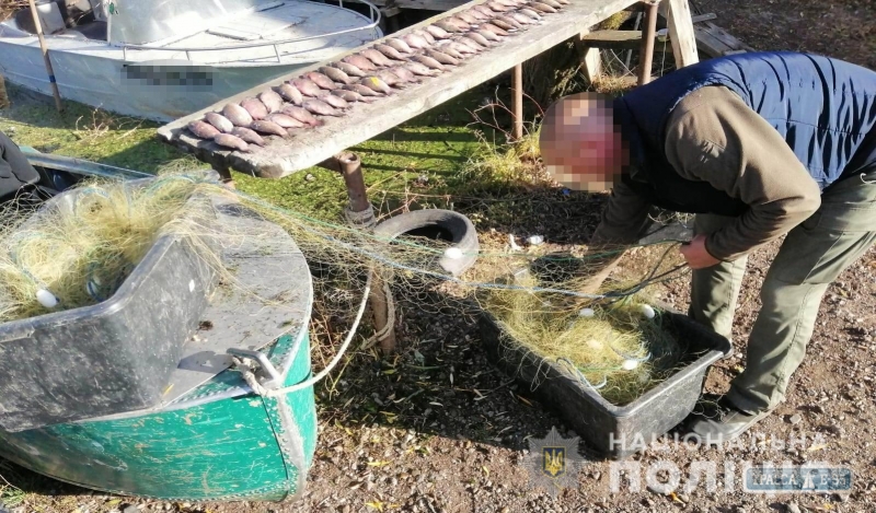 Житель Одесской области порыбачил на 100 тыс. грн
