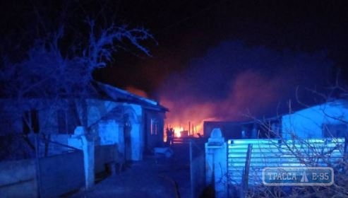 180 овец погибли при пожаре в Одесской области