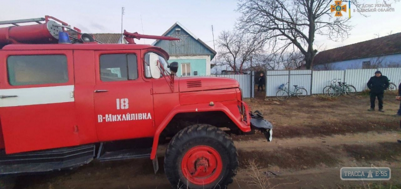 Мужчина погиб при пожаре в Одесской области