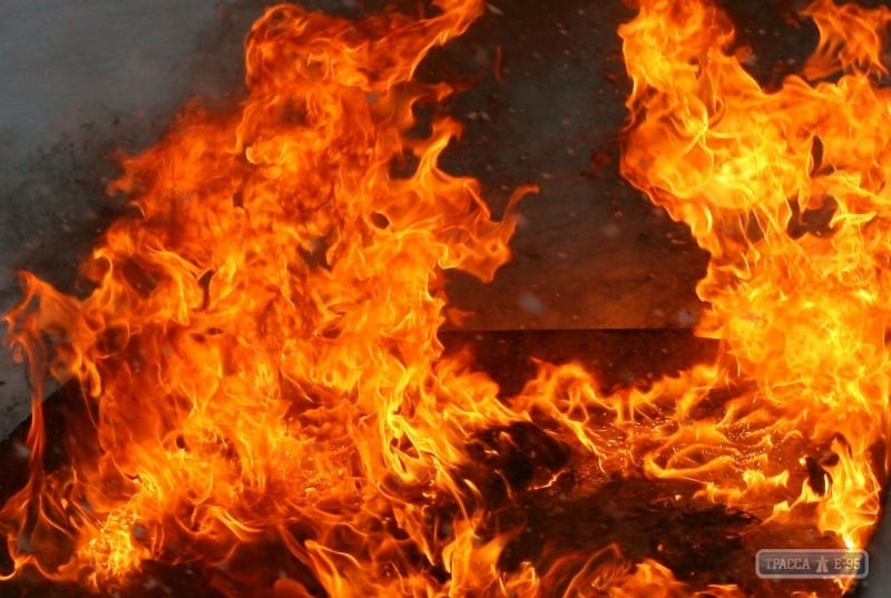 Пенсионер погиб при пожаре в Одесской области