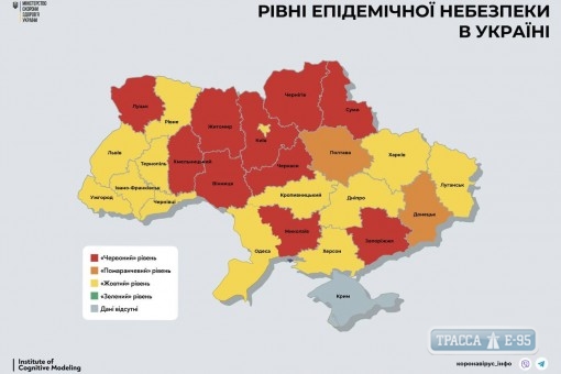 Карантинные ограничения изменились в Одесской области