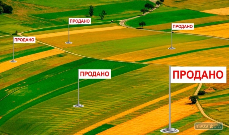Одесская область активно продает землю
