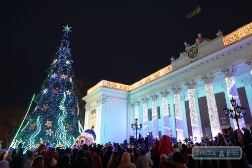 Одесса встречает Новый год! Прямая трансляция с Думской площади