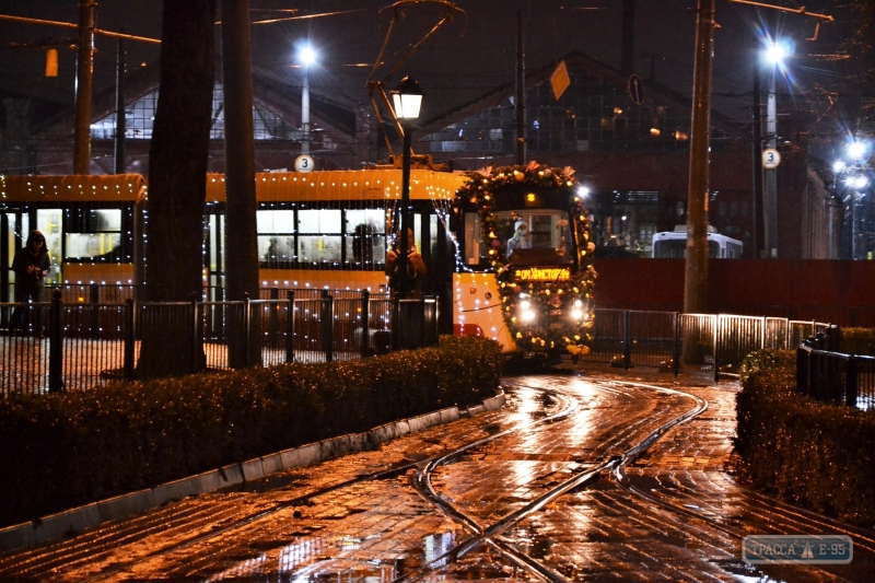 Рождественский парад трамваев состоится в Одессе