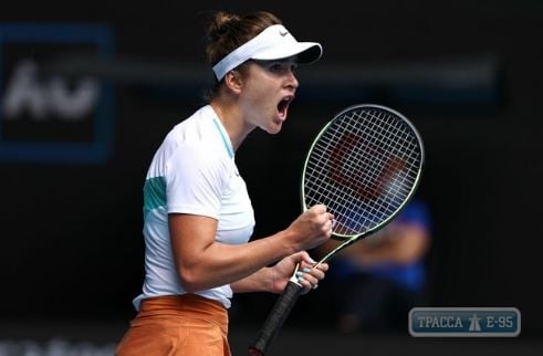 Свитолина успешно стартована на Australian Open