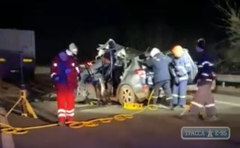 5 человек погибли в ДТП на трассе Киев - Одесса. Видео