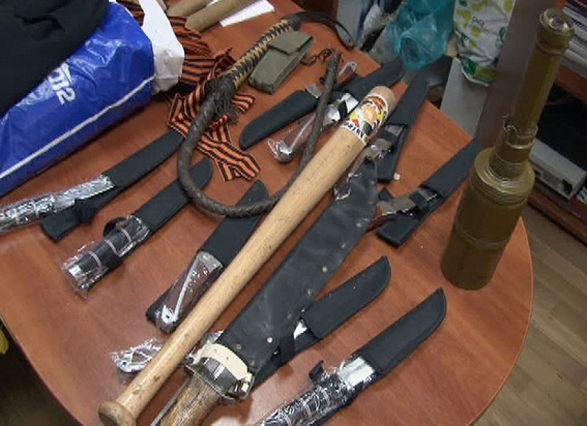 Оперативники изъяли партию оружия, предназначенного для массовых беспорядков в Одессе
