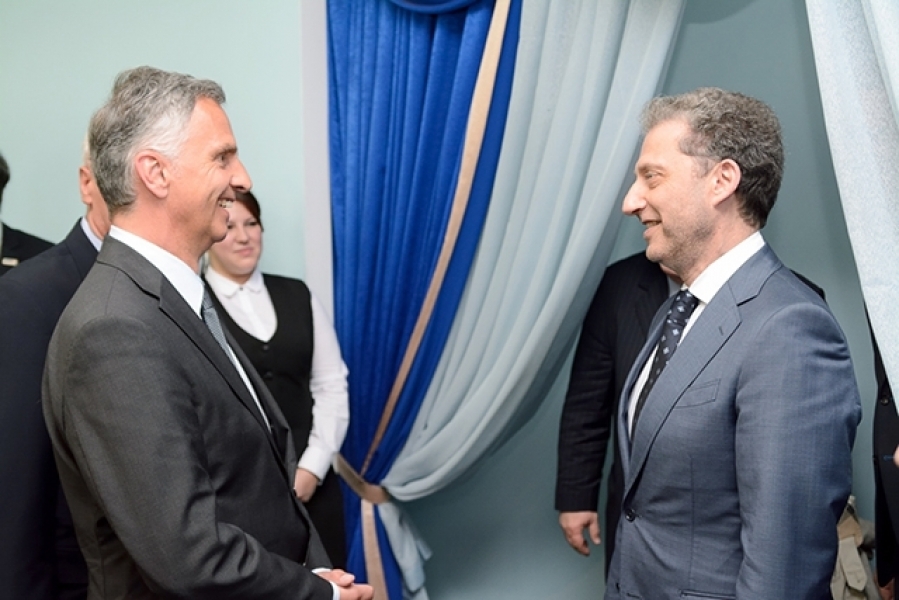Одессу посетил президент Швейцарии (фото)