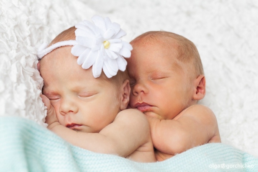 Девять пар близнецов родились на прошлой неделе в Одессе
