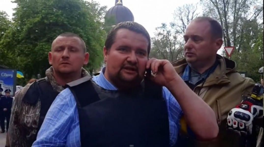 Милиция задержала активиста Евромайдана сотника Миколу, стрелявшего по Дому профсоюзов 2 мая
