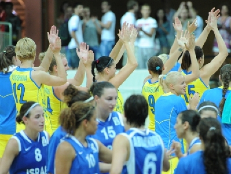 Украинские баскетболистки приблизились к Евро-2013, обыграв израильтянок в Южном
